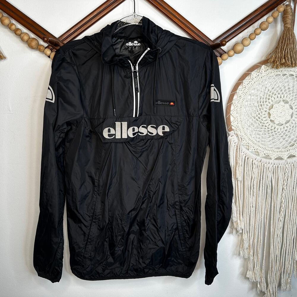 Ellesse Black Pullover Windbreaker - image 1